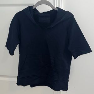 Frank & Eileen Short Sleeve Hoodie NWOT